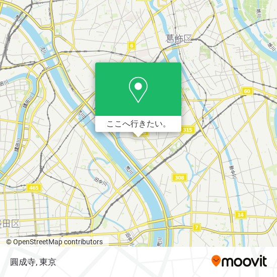 圓成寺地図