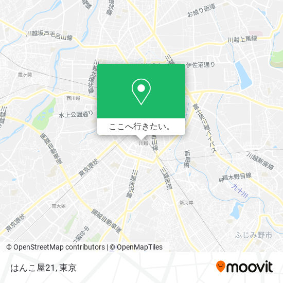 はんこ屋21地図