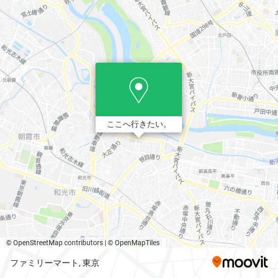 ファミリーマート地図