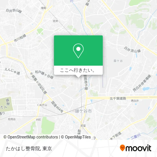 たかはし整骨院地図