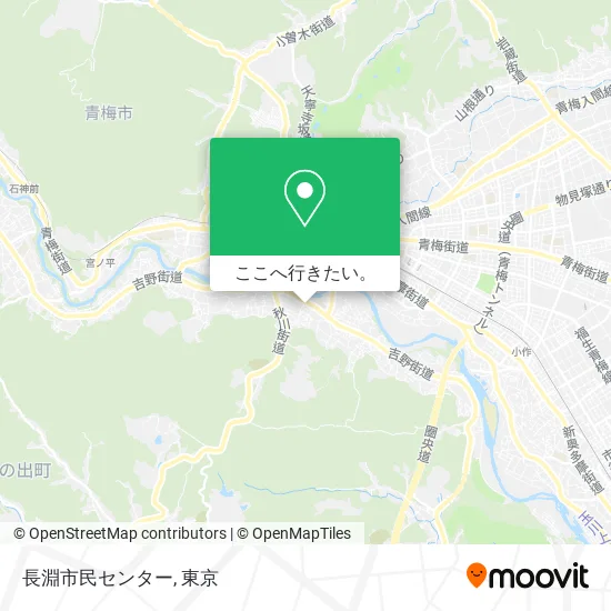 長淵市民センター地図