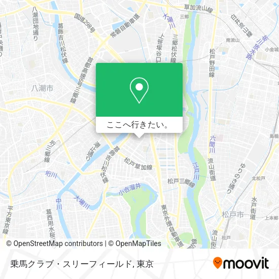 乗馬クラブ・スリーフィールド地図