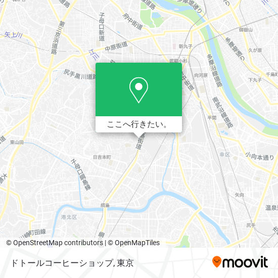 ドトールコーヒーショップ地図