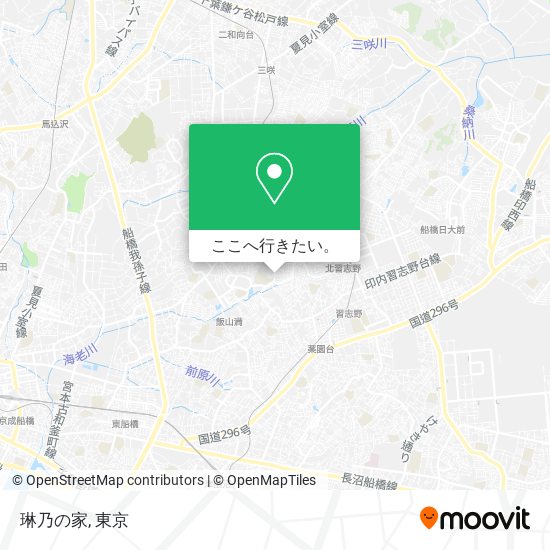 琳乃の家地図