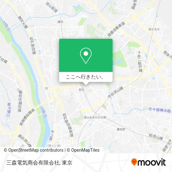 三森電気商会有限会社地図