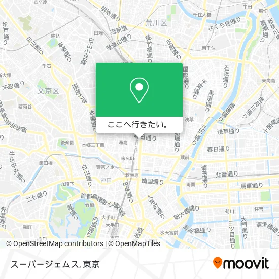 スーパージェムス地図