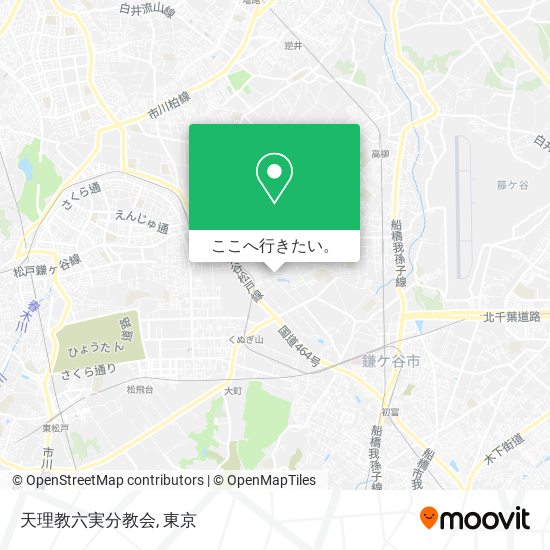 天理教六実分教会地図