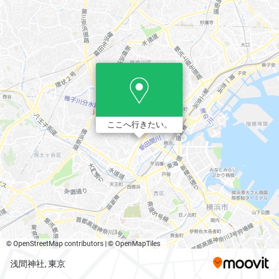 浅間神社地図