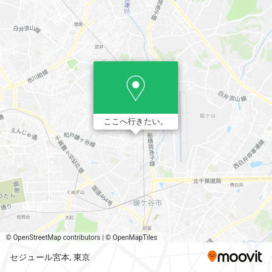 セジュール宮本地図