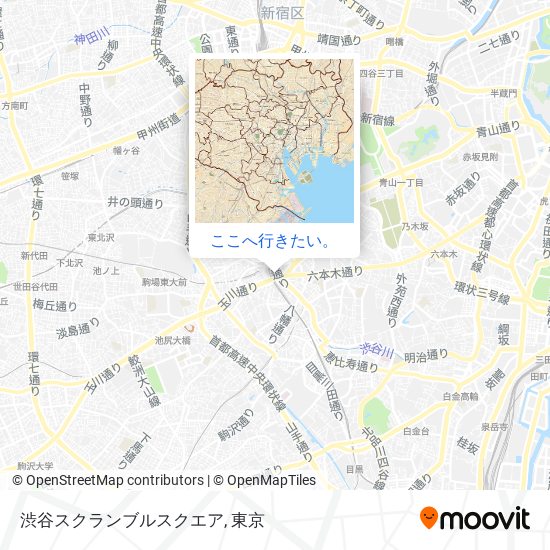 渋谷スクランブルスクエア地図