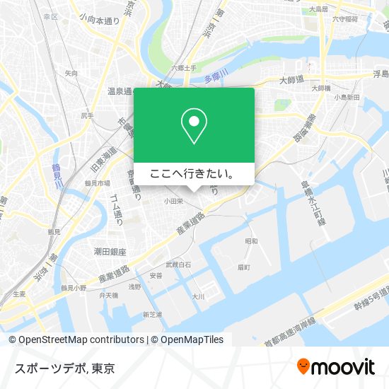 スポーツデポ地図