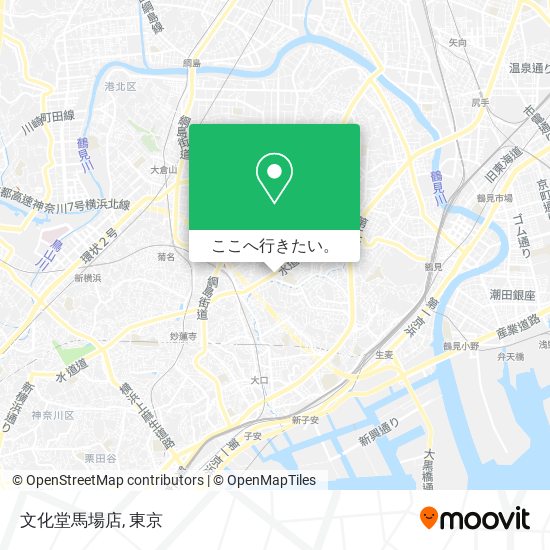 文化堂馬場店地図