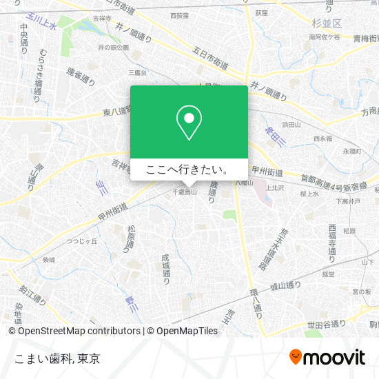 こまい歯科地図