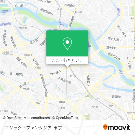 マジック・ファンタジア地図