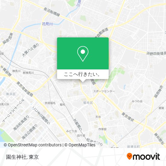 園生神社地図