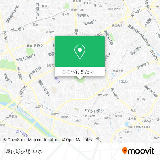 屋内球技場地図