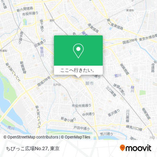 ちびっこ広場No.27地図