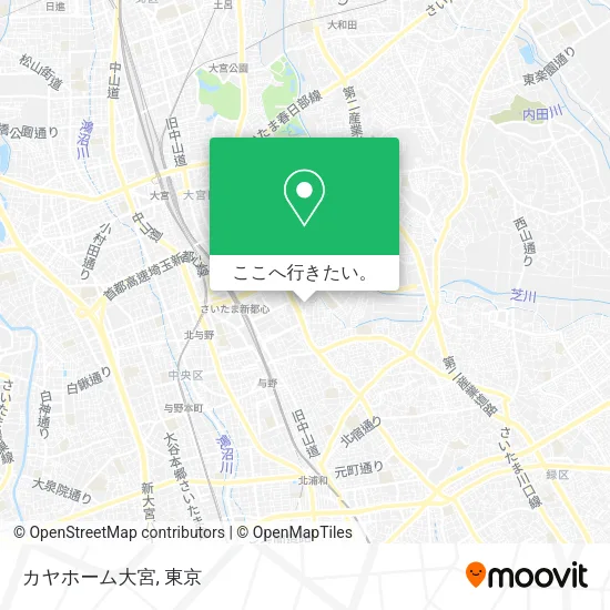 カヤホーム大宮地図