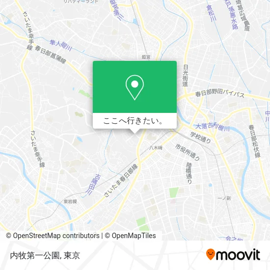 内牧第一公園地図