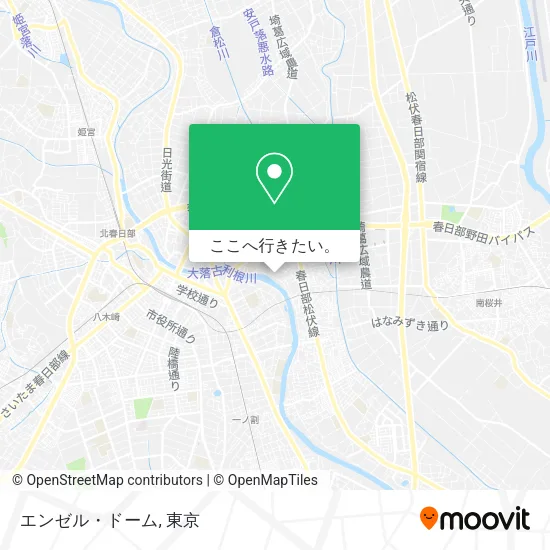 エンゼル・ドーム地図