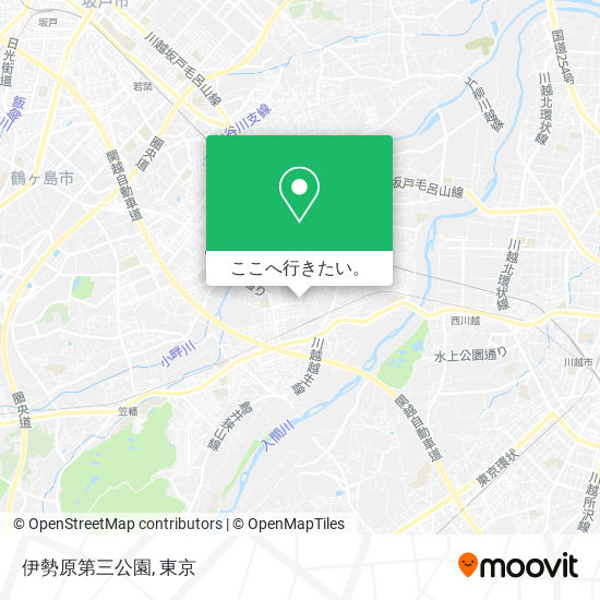伊勢原第三公園地図