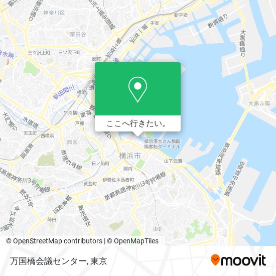 万国橋会議センター地図