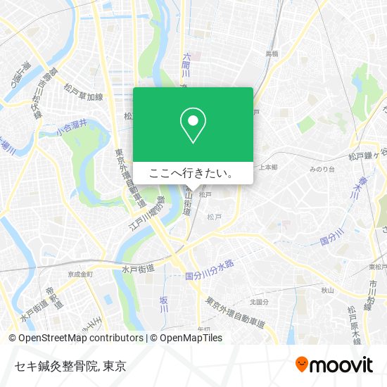 セキ鍼灸整骨院地図