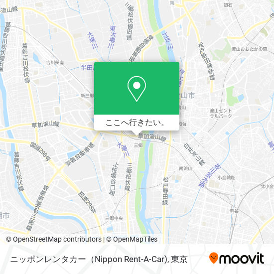 ニッポンレンタカー（Nippon Rent-A-Car)地図