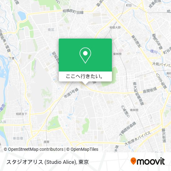 スタジオアリス (Studio Alice)地図