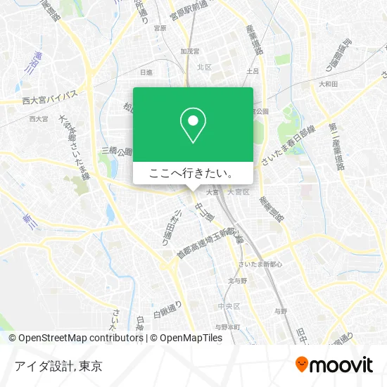 アイダ設計地図