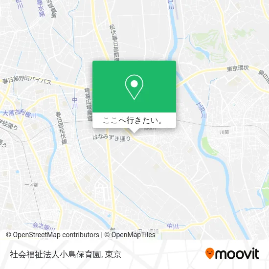 社会福祉法人小島保育園地図
