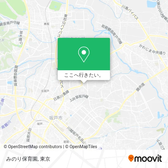 みのり保育園地図