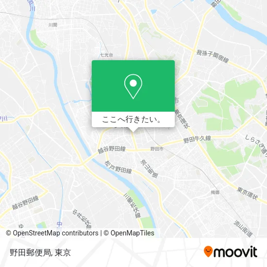 野田郵便局地図