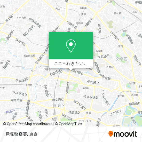 戸塚警察署地図