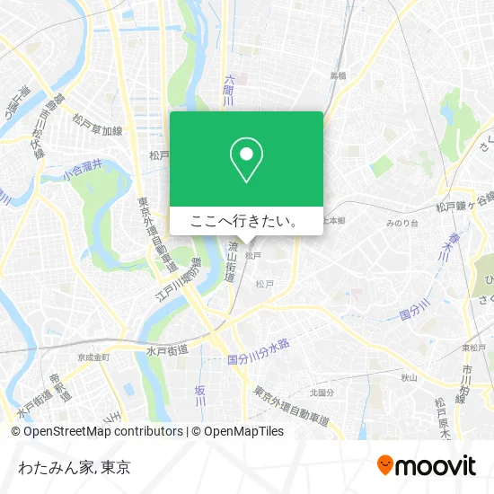 わたみん家地図