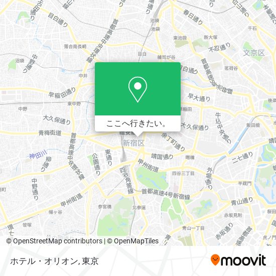 ホテル・オリオン地図