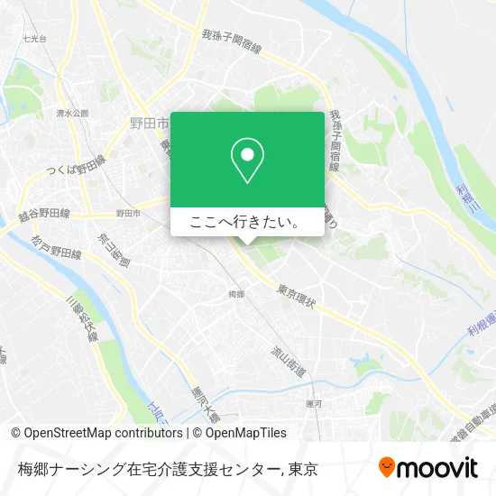 梅郷ナーシング在宅介護支援センター地図