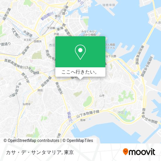 カサ・デ・サンタマリア地図