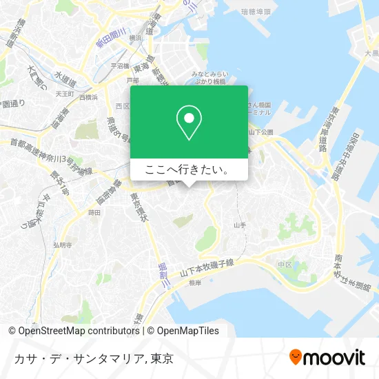 カサ・デ・サンタマリア地図