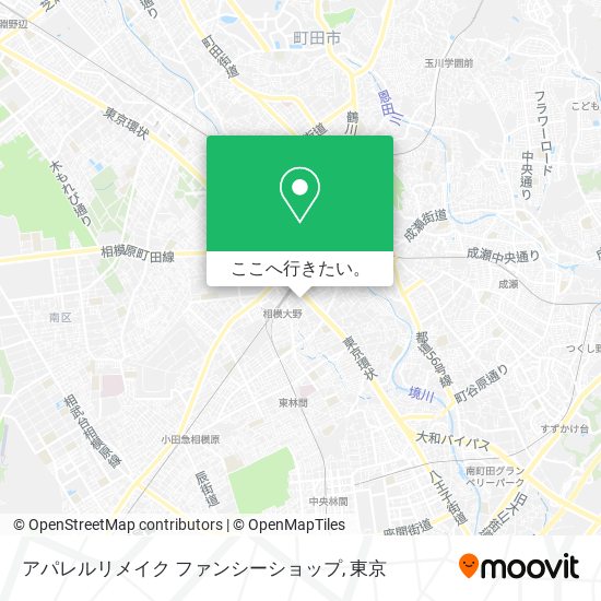 アパレルリメイク ファンシーショップ地図