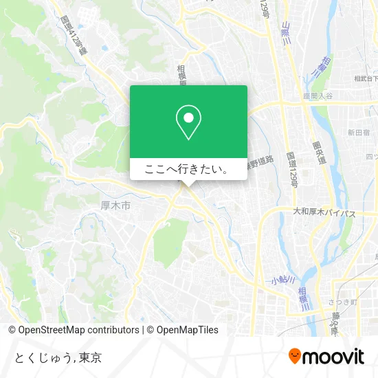 とくじゅう地図