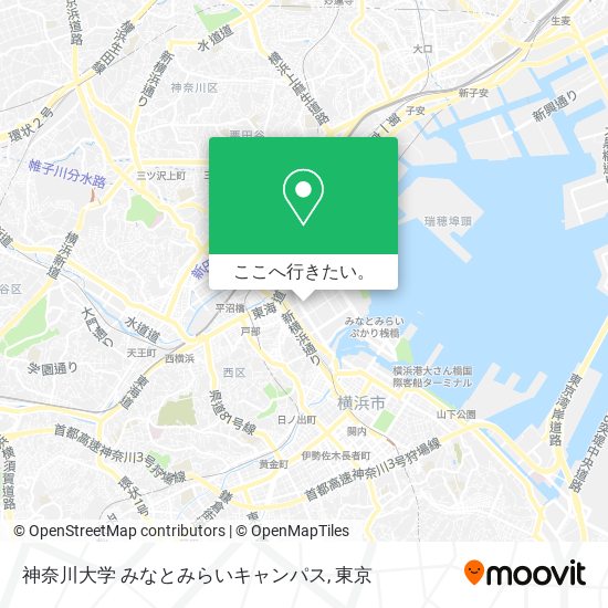 神奈川大学 みなとみらいキャンパス地図