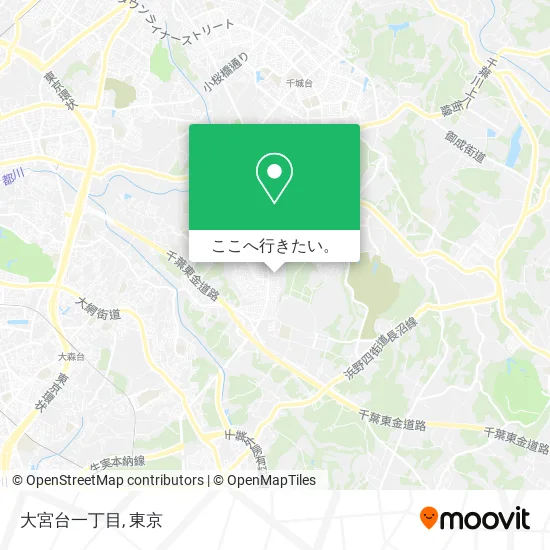 大宮台一丁目地図