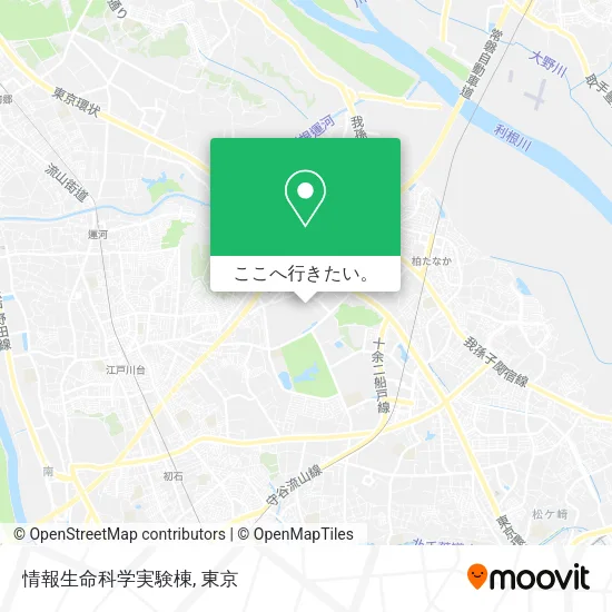 情報生命科学実験棟地図