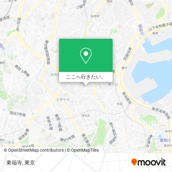 東福寺地図