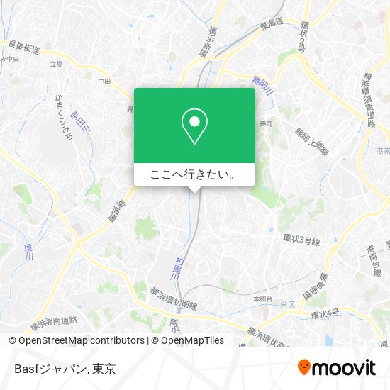 Basfジャパン地図