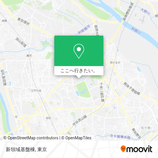 新領域基盤棟地図