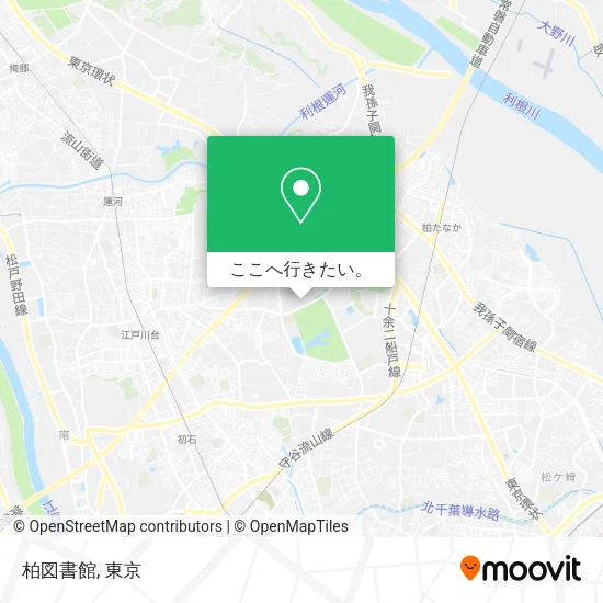 柏図書館地図
