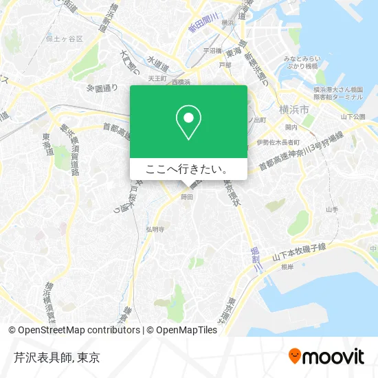 芹沢表具師地図