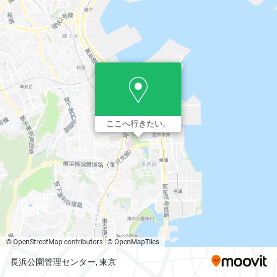 長浜公園管理センター地図